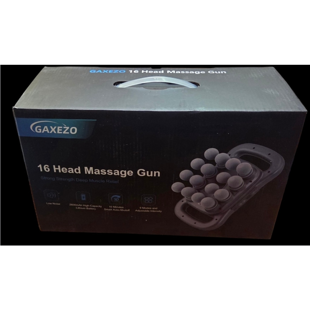 16 Head Massage Gun Set, Deep Tissue Percussion Massager - Picture 8 of 11